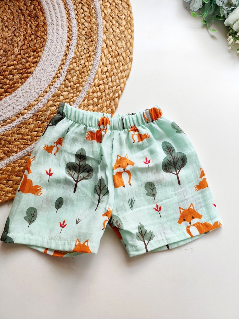 Muslin Trousers - Woodland Fox