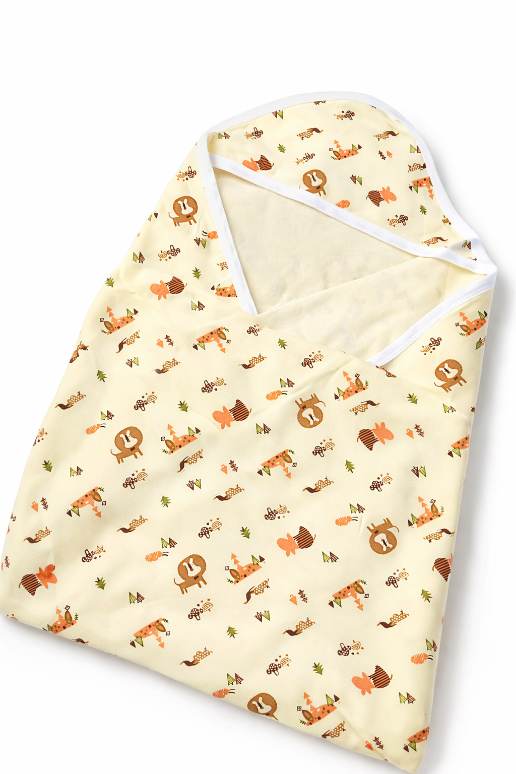 Hosiery Cotton Hooded Towel - Lion