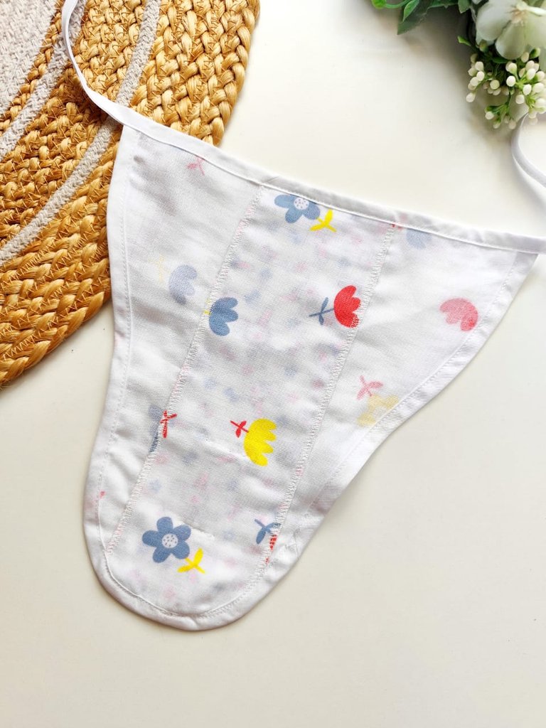 Muslin 3 Layered Nappies - Colorful Floral Print