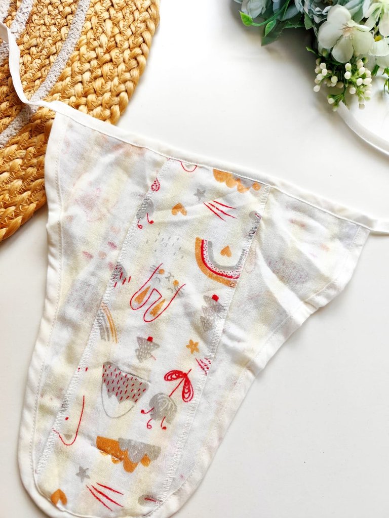 Muslin 3 Layered Nappies - Whimsical Adventure