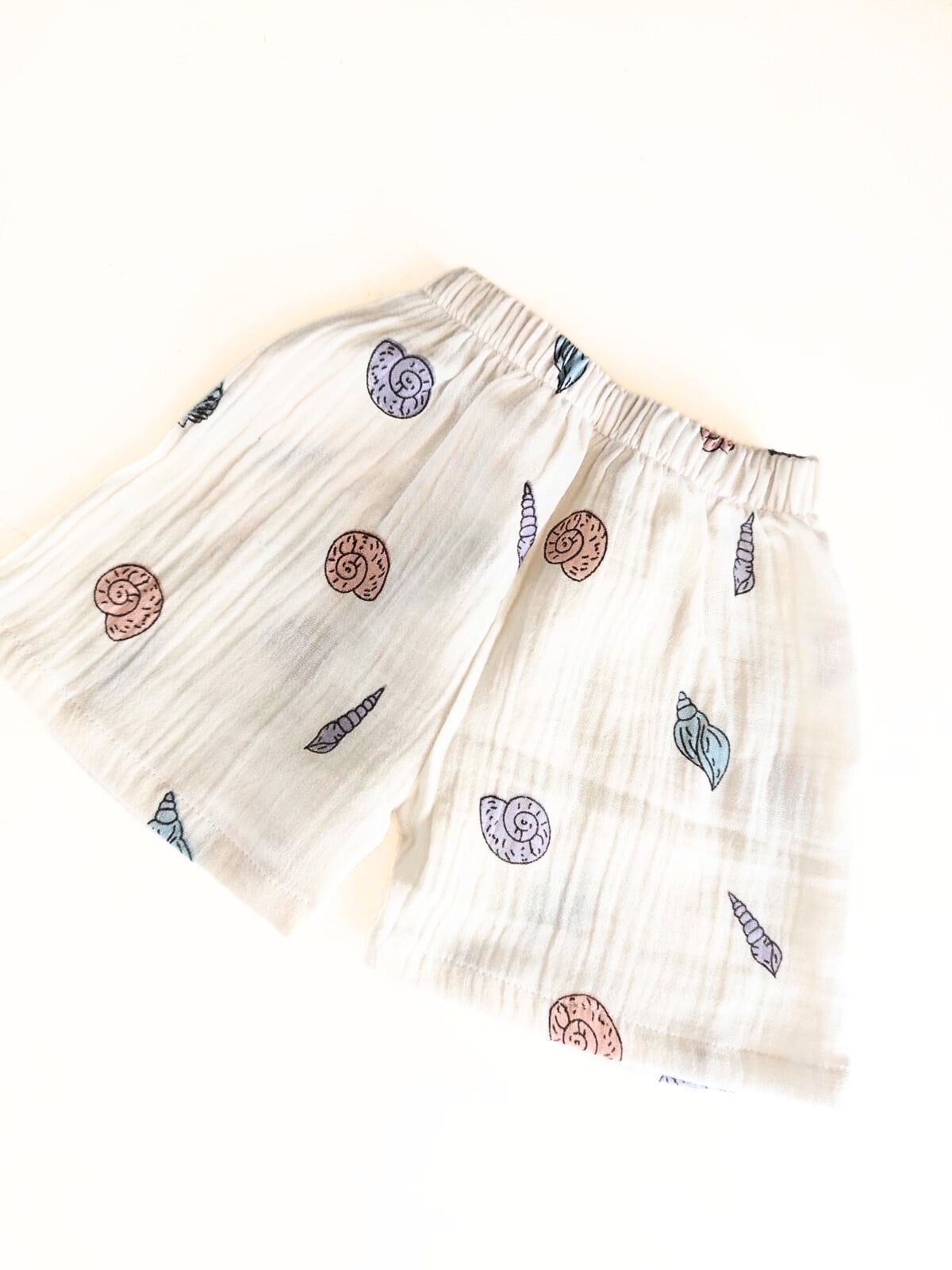 Muslin Trousers - Shell (0 - 6 M)