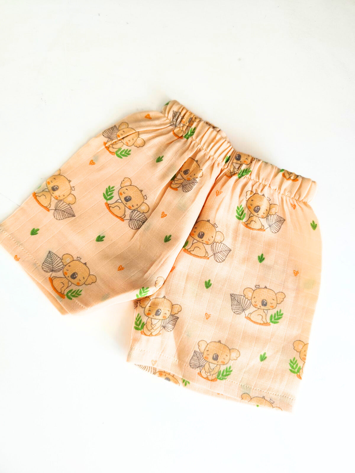 Muslin Trousers - Koala (0 - 6 M)