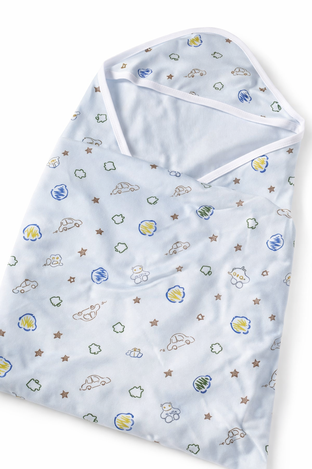 Hosiery Cotton Hooded Towel - Car