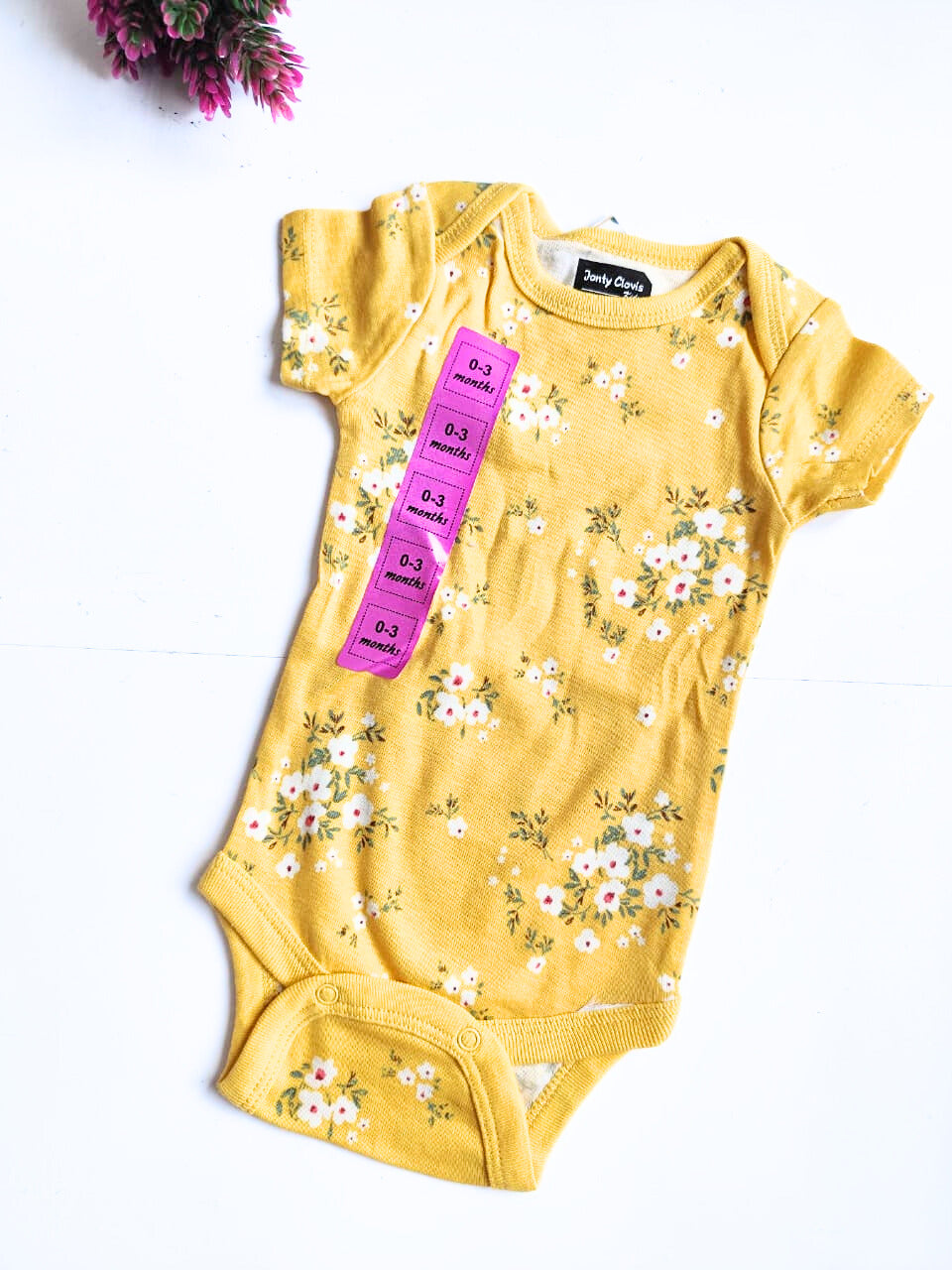 Onesies - Yellow Floral