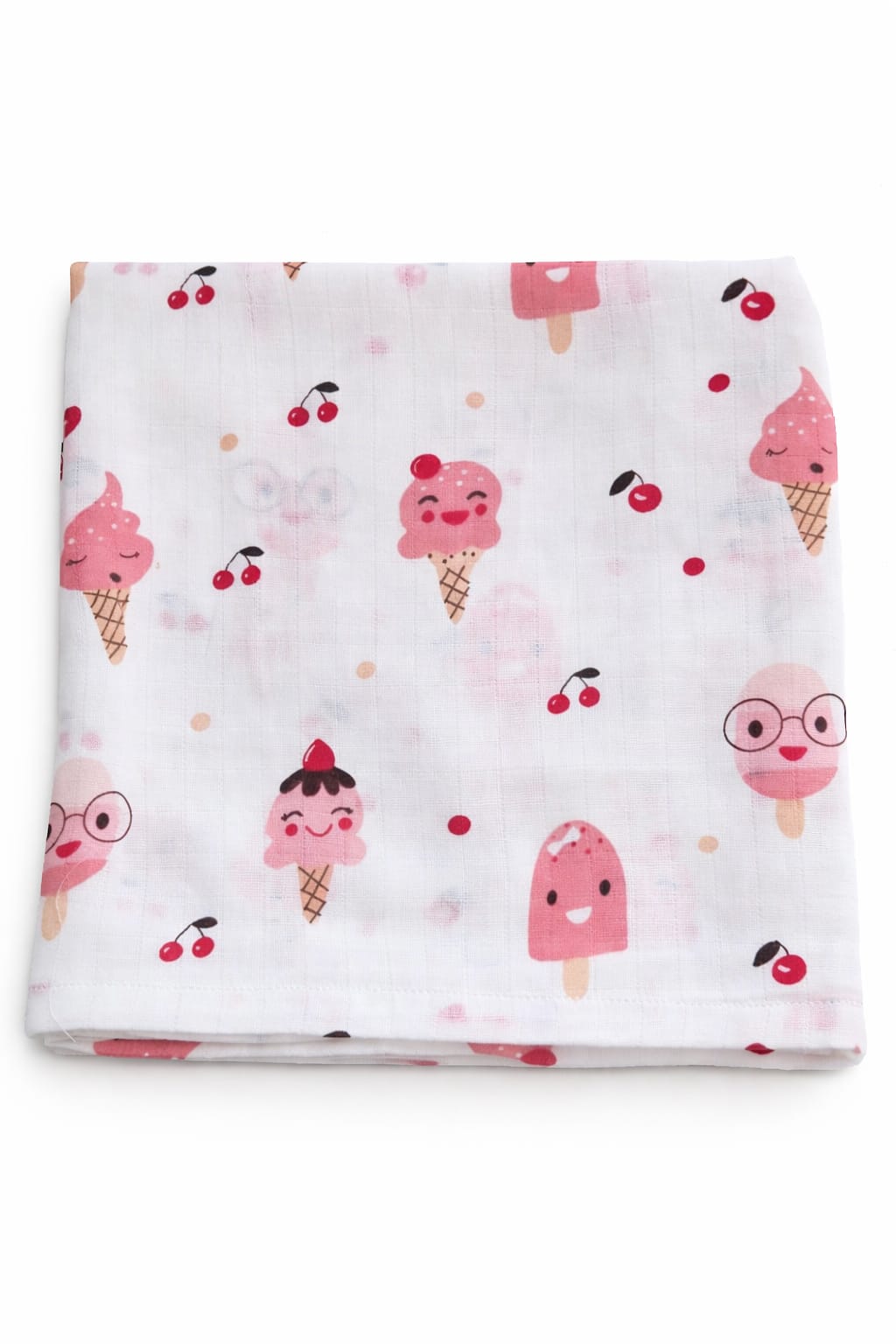 Premium Bath Towels - Ice-cream Print