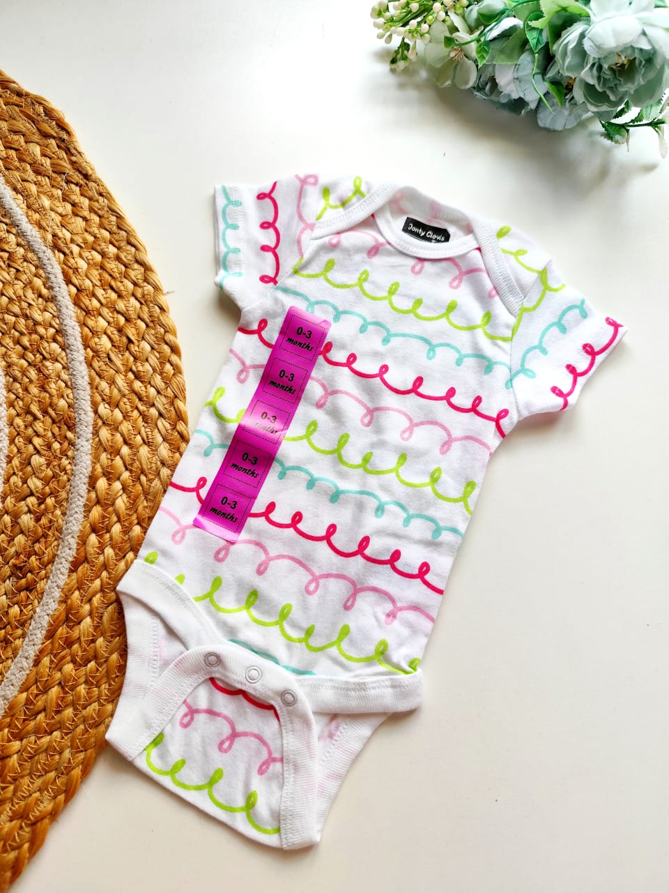 Onesies - Playful Wavy Lines