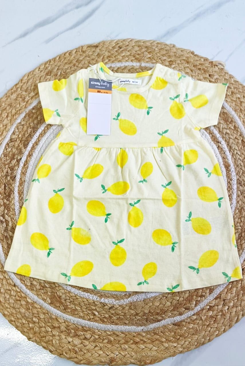 Lemon Print Frock image 0