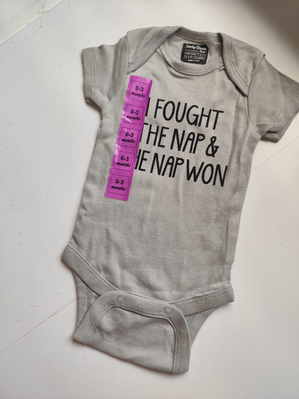 Onesies - "I Fought the Nap.."