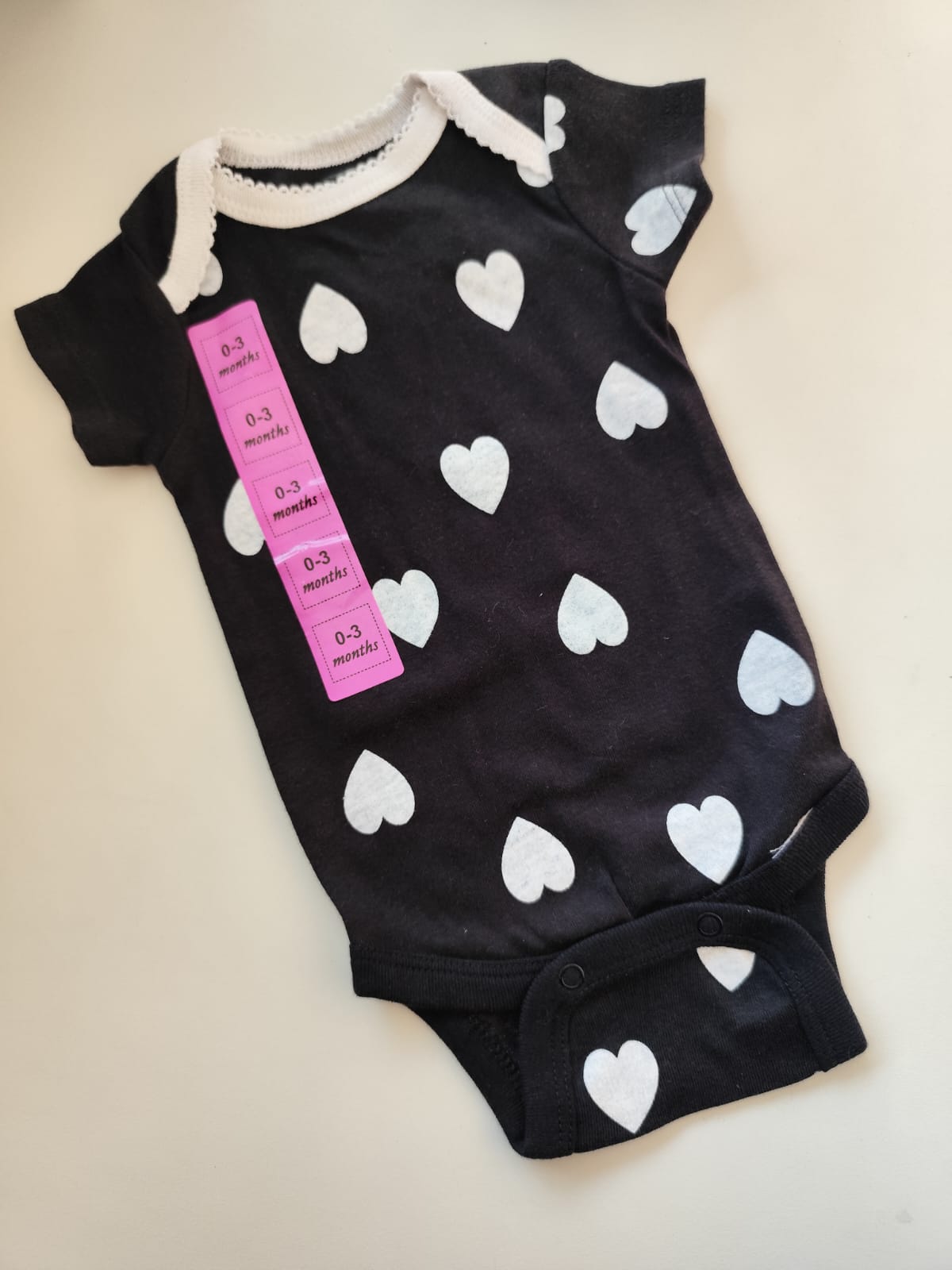 Onesies - Black Hearts
