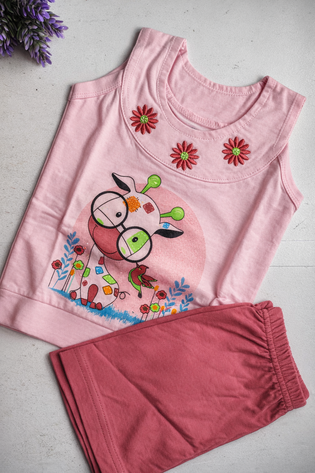 Cotton Girls Co ord set