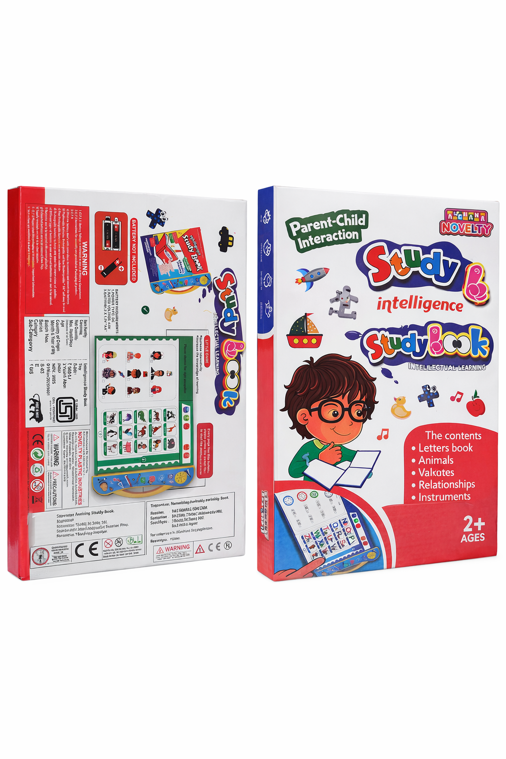 Intelligence Study Book (2+ Years)