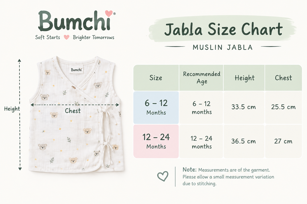 Coloured Muslin Jabla- Sky Blue Bunny Print