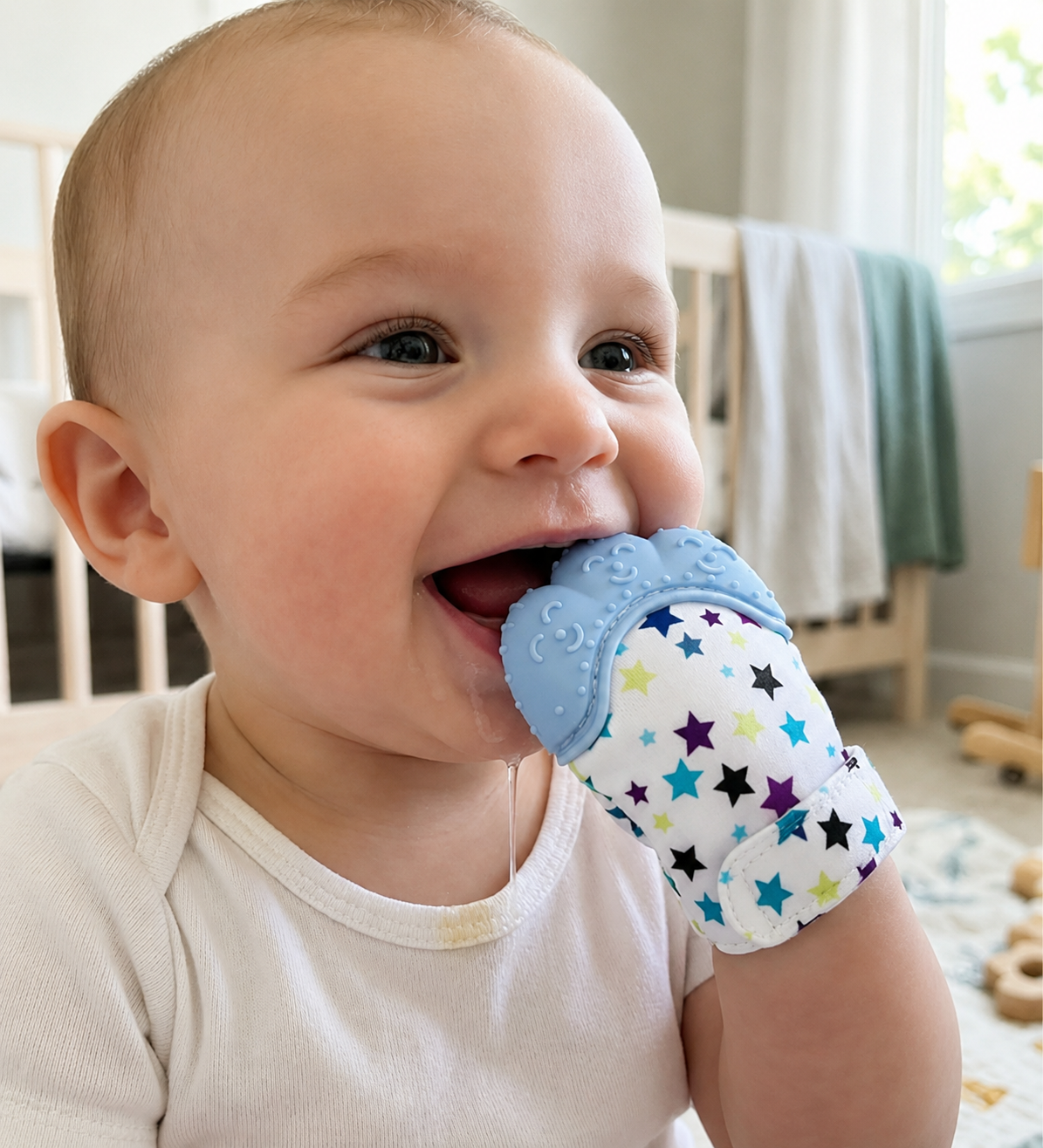 Teether Gloves (Random Color)