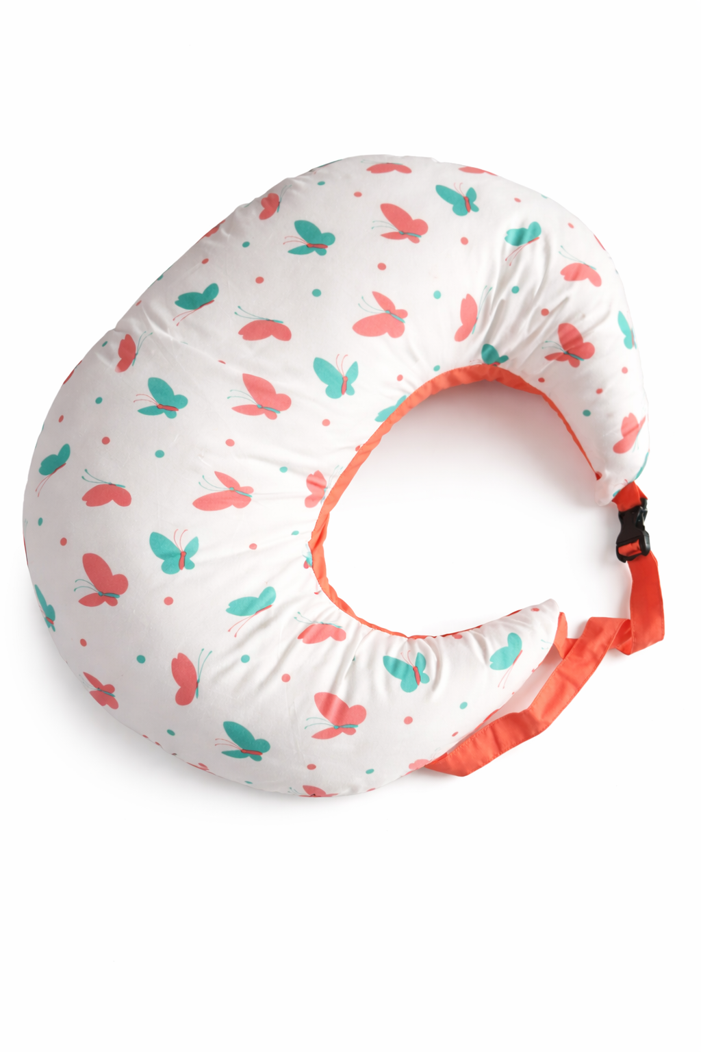 Organic Cotton Feeding Pillow - Butterfly Print