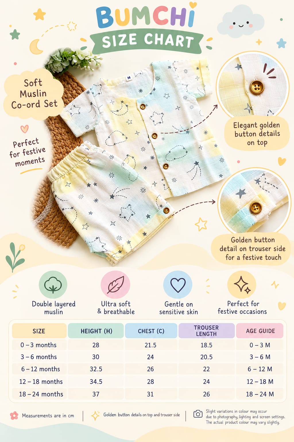 Double Layered Muslin Co ord- Mint Dinosaur