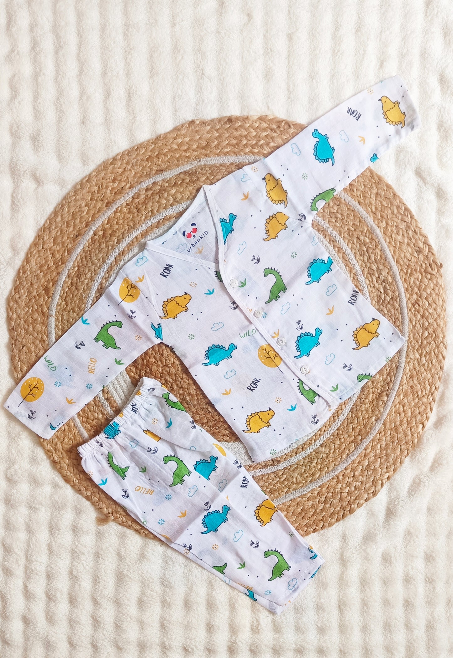 Muslin Night Suits (6 - 12 M)