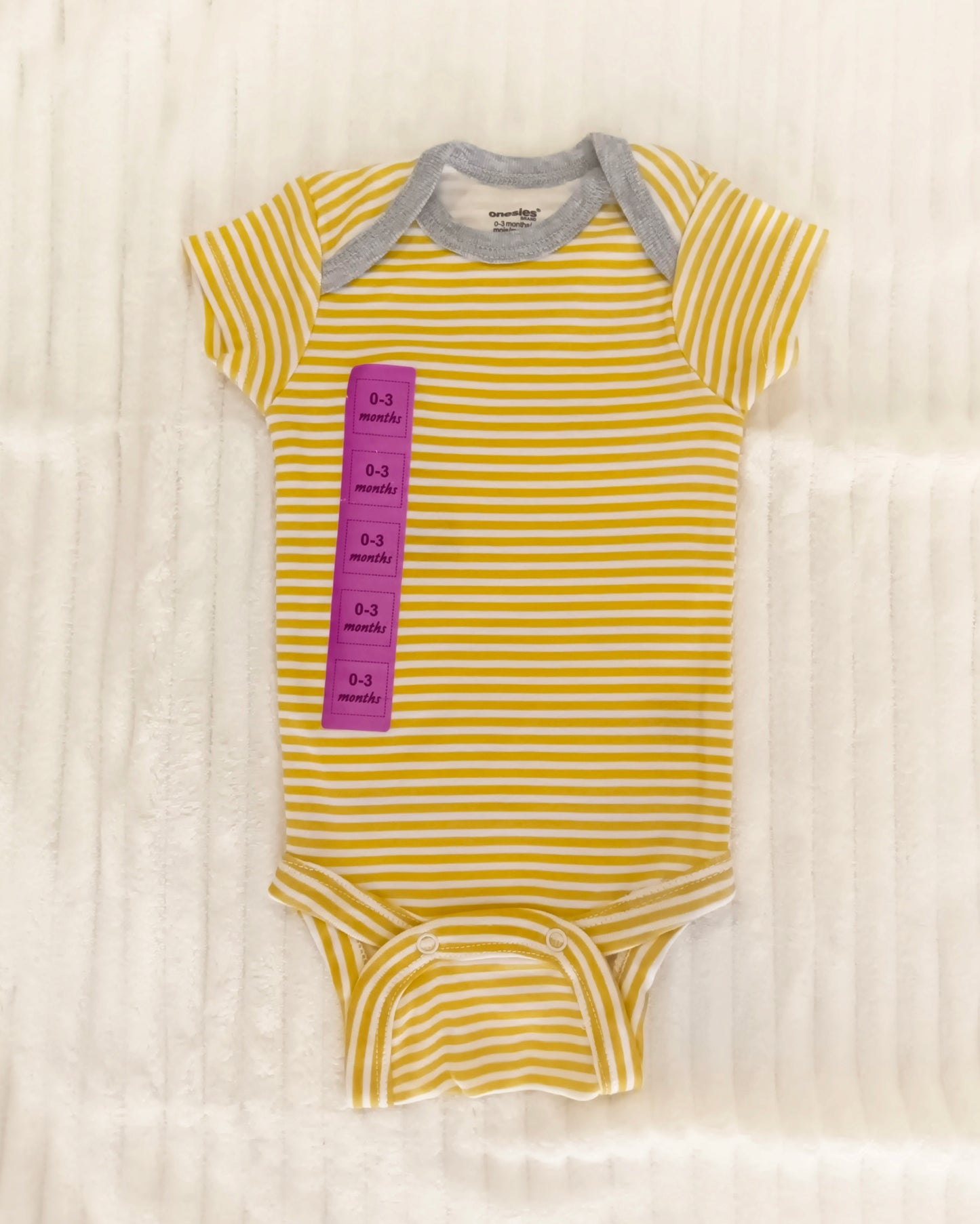 Onesies - Yellow stripes