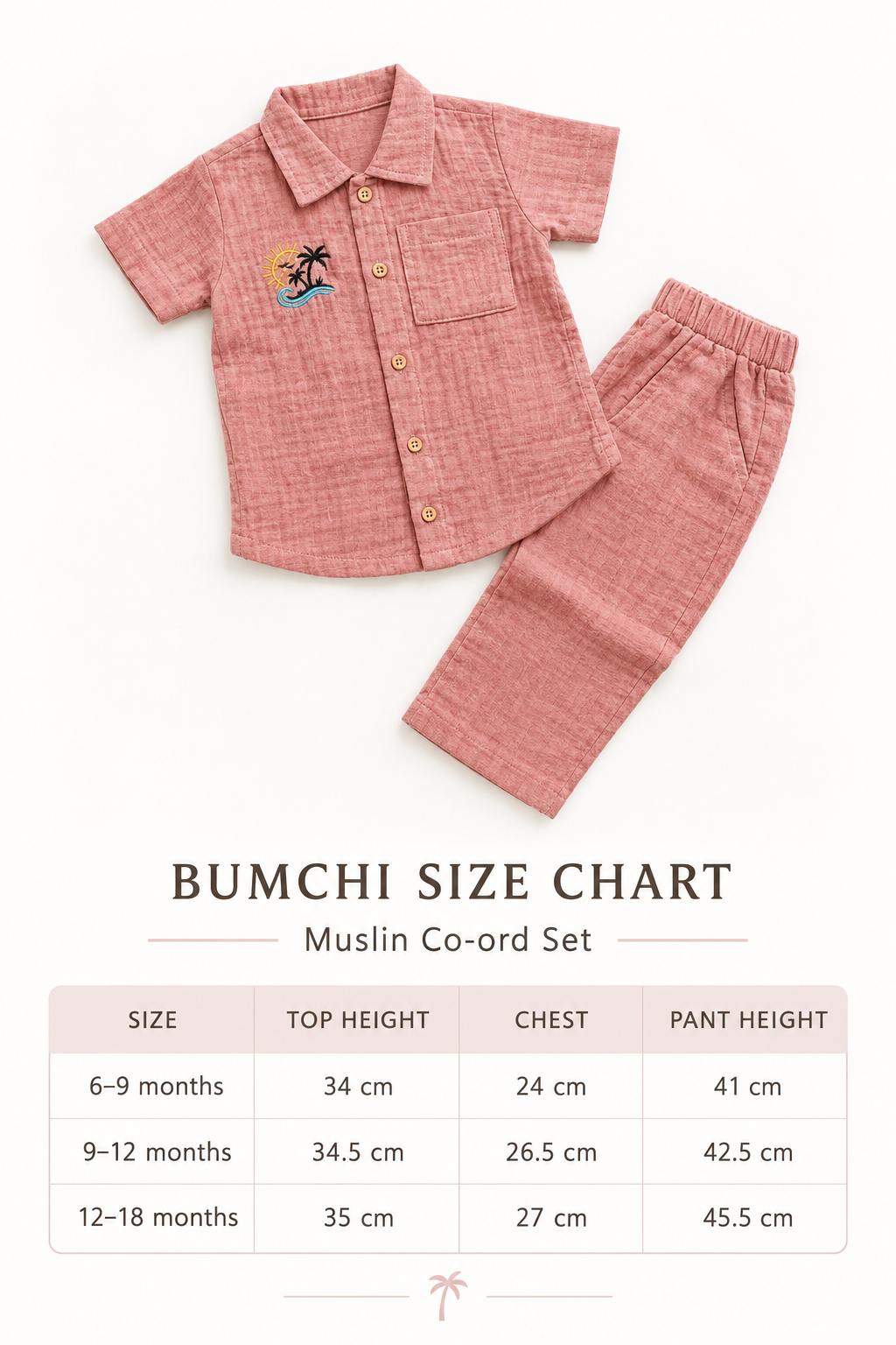 Collared Muslin Co Ord- Butter Yellow Penguin
