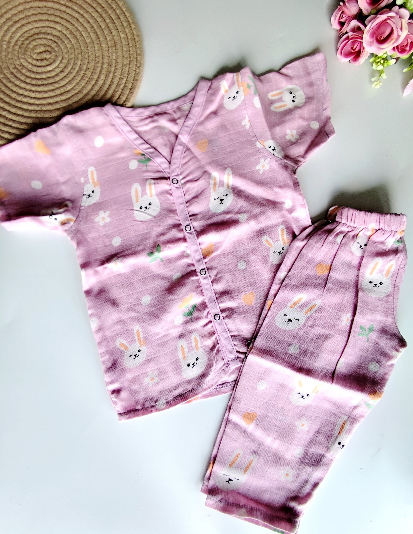 Colored Half Hand Suit - Lilac Bunny