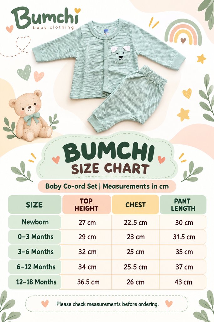 Night Suits - Peach Puppy Waffle Knit