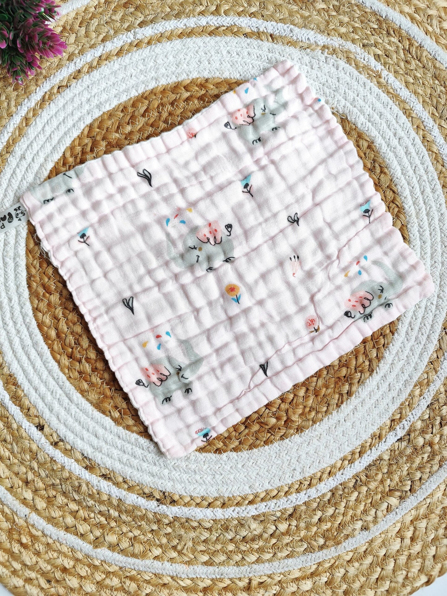 Muslin Colored Wipes - Crinkled 6 Layered image 12