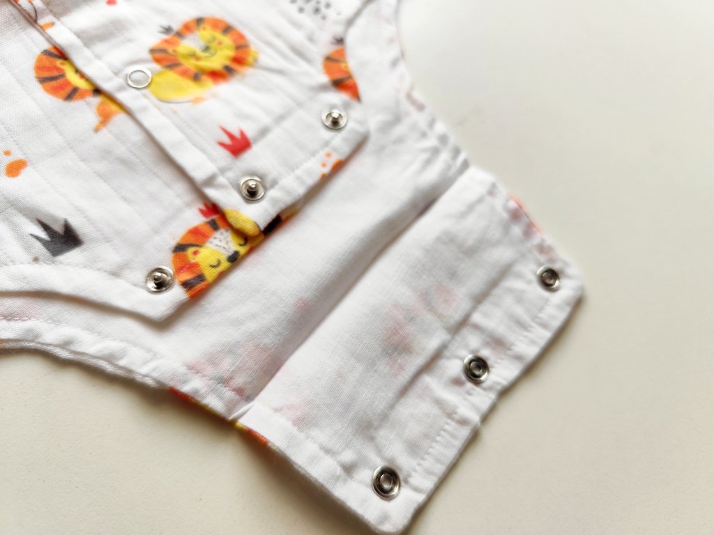 Muslin Onesies - Lion King Print