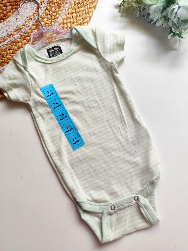 Onesies - Mint Green Striped