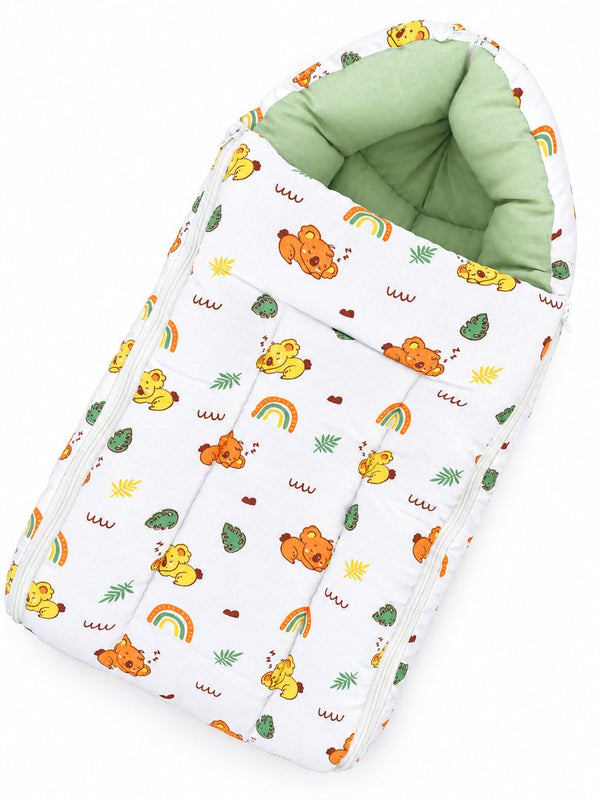 Baby Carry Bed - Sleeping Koala & Rainbow Print