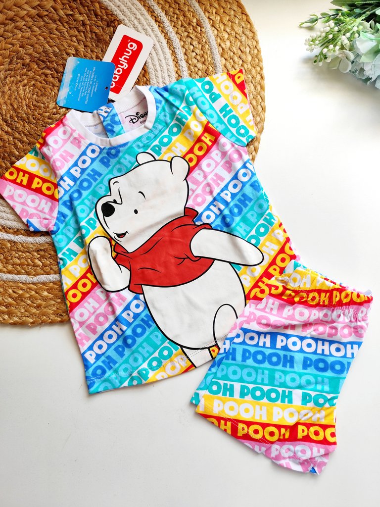 Co ords- Multicolor Winnie The Pooh Print