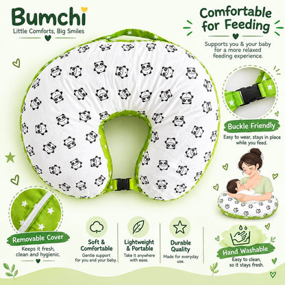 Feeding Pillow- Panda Print