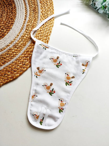 Muslin 5 Layered Nappies- PACK OF 6 [Random Prints]