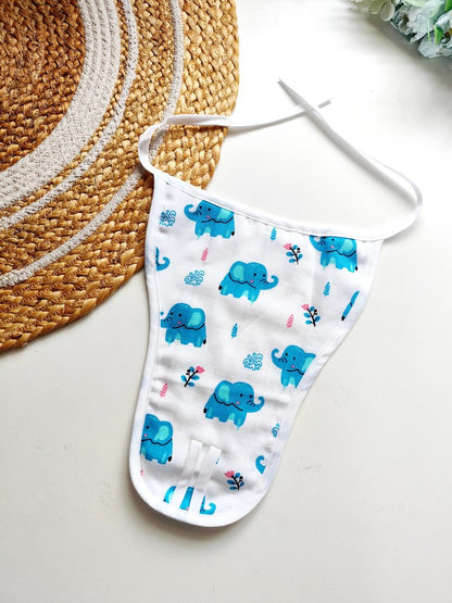 Muslin 5 Layered Nappies- PACK OF 6 [Random Prints]