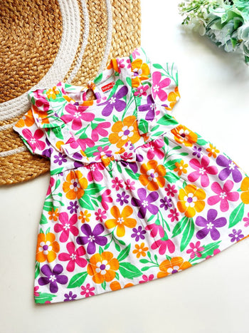 Frocks - Multicolor Floral Print