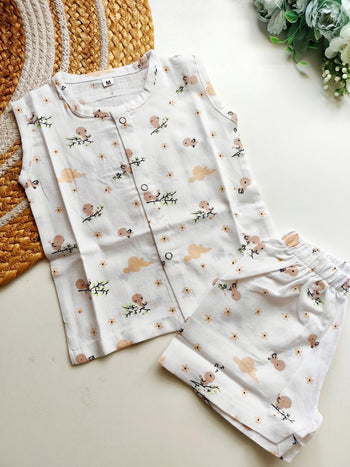 Cotton Co ords- Little Birds Print