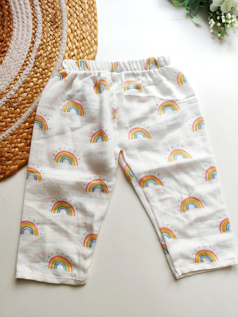 Muslin Pant - Rainbow
