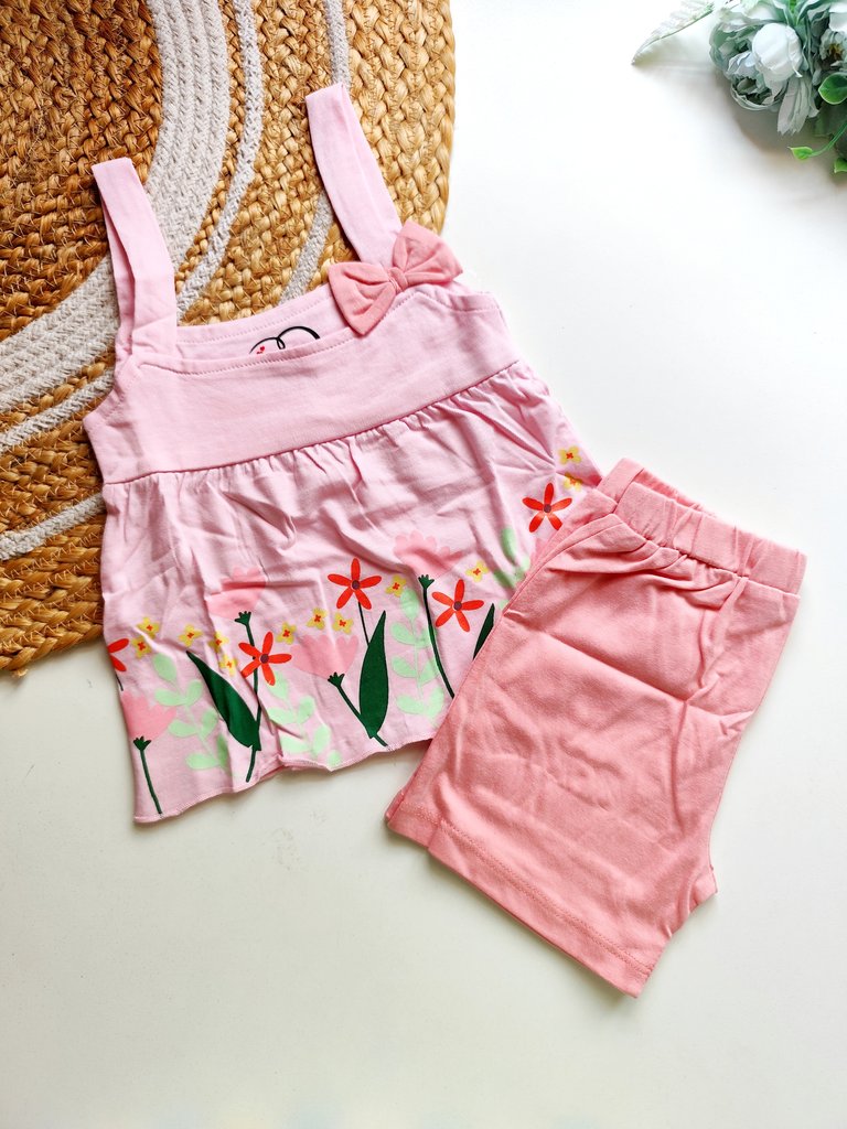 Co ords - Baby Pink Floral