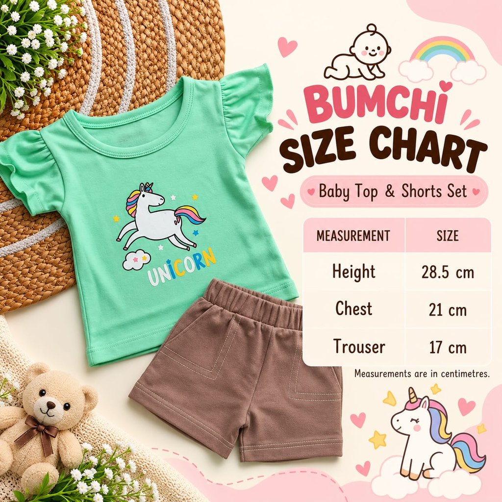 Co ords  - Mint Green Unicorn