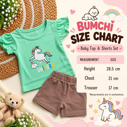 Co ords  - Mint Green Unicorn