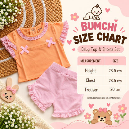 Co ords  - Peach and Baby Pink