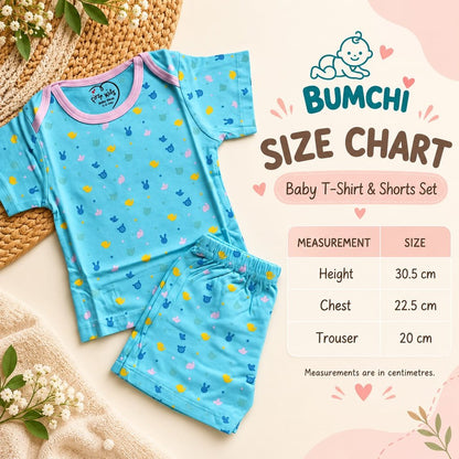 Co ords  - Sky Blue Pastel Animal Print