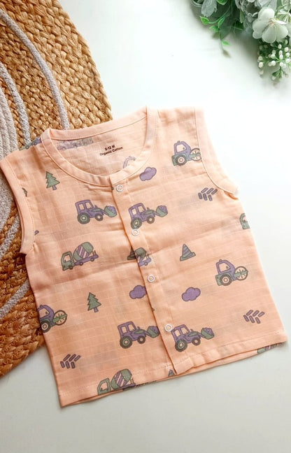 Muslin Jablas- Peach Construction