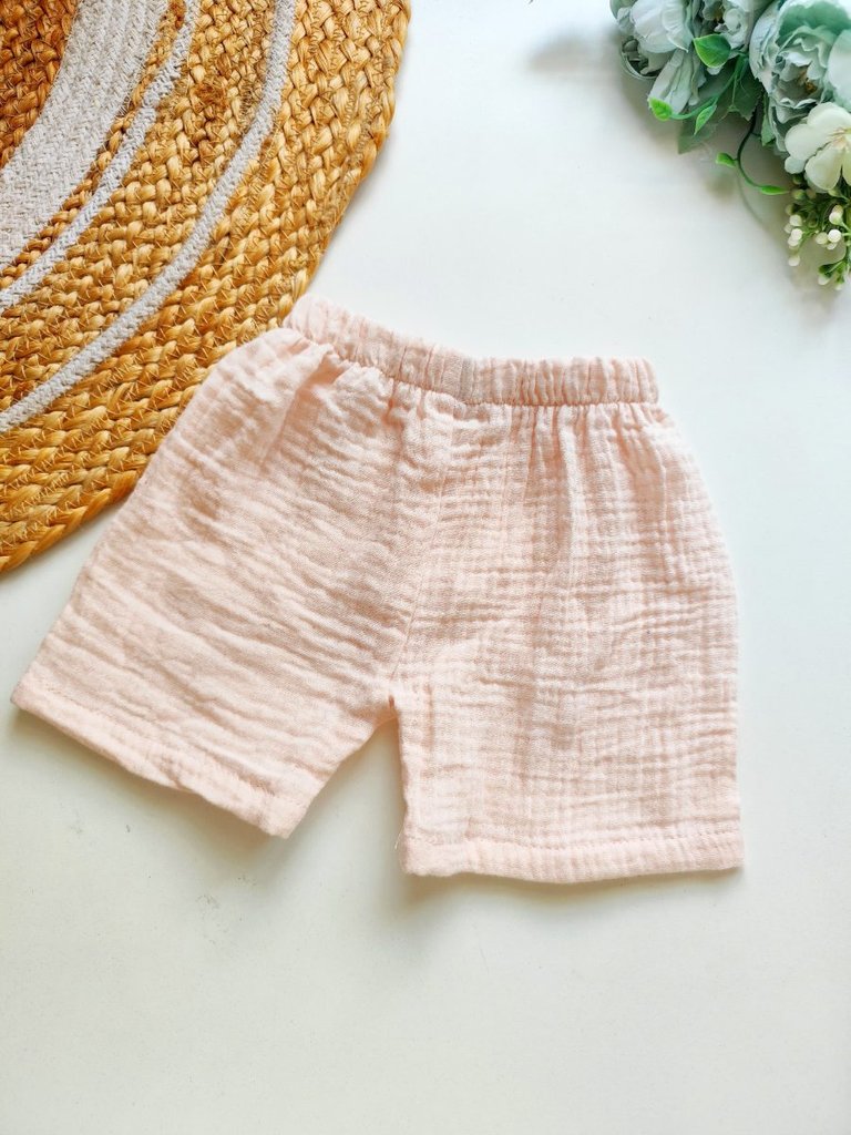 Muslin Trousers- Blush Pink