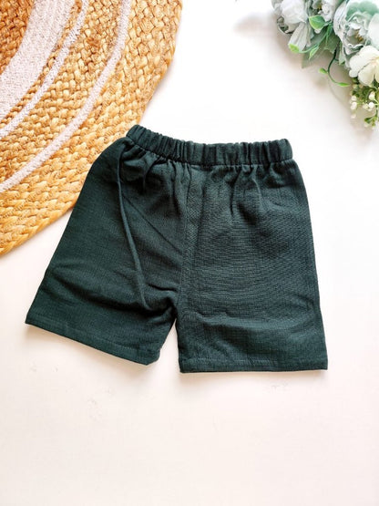 Muslin Trousers- Forest Green