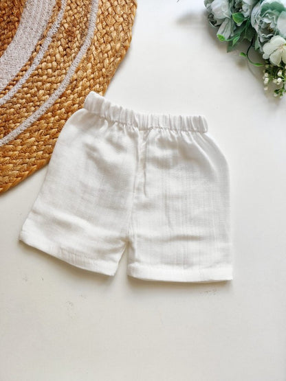 Muslin Trousers- White