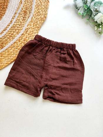 Muslin Trousers- Chocolate Brown