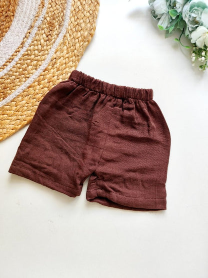 Muslin Trousers- Chocolate Brown