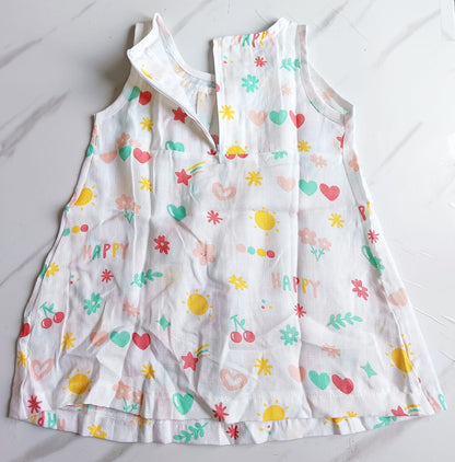 Muslin Zip Frocks (1 - 2 Years) image 7