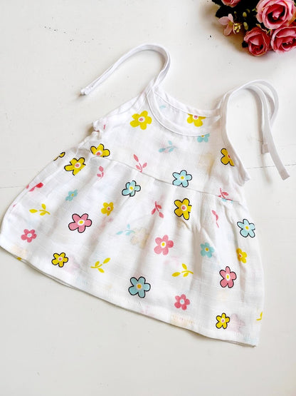 Muslin Knot Frocks (0 - 3 Months) image 2