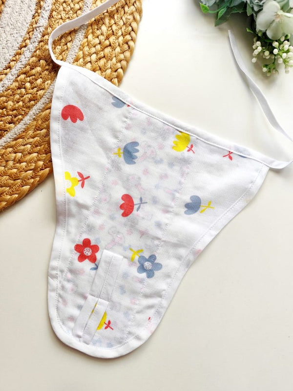 Muslin 3 Layered Nappies - Colorful Floral Print