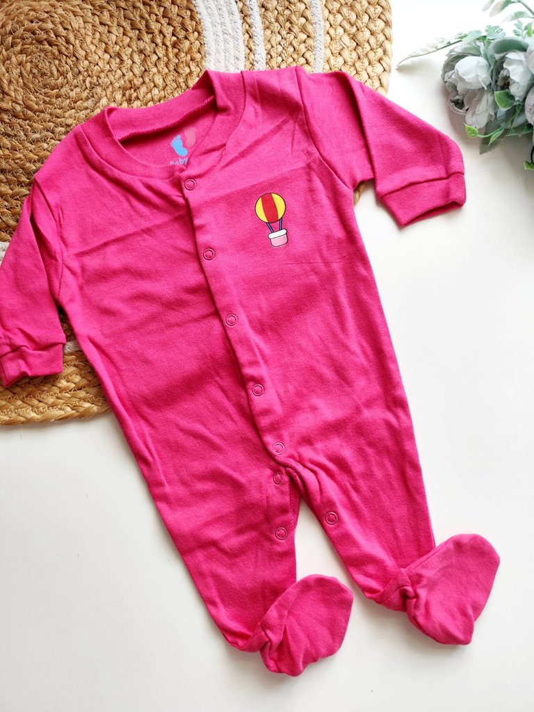 Jumpsuit - Pink Hot Air Balloon